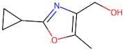 (2-Cyclopropyl-5-methyloxazol-4-yl)methanol