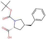 (2R,4S)-4-Benzyl-1-(tert-butoxycarbonyl)pyrrolidine-2-carboxylic acid
