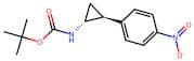 rel-1,1-Dimethylethyl N-[(1R,2S)-2-(4-nitrophenyl)cyclopropyl]carbamate