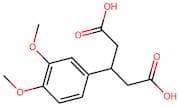 3-(3,4-Dimethoxyphenyl)pentanedioic acid
