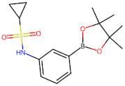 N-(3-(4,4,5,5-tetramethyl-1,3,2-dioxaborolan-2-yl)phenyl)cyclopropanesulfonamide