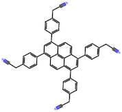 2,2',2'',2'''-(Pyrene-1,3,6,8-tetrayltetrakis(benzene-4,1-diyl))tetraacetonitrile