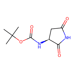 Tert-butyl (S)-(2,5-dioxopyrrolidin-3-yl)carbamate