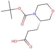 (S)-3-(4-(Tert-butoxycarbonyl)morpholin-3-yl)propanoic acid
