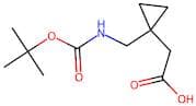 1-[[[(1,1-Dimethylethoxy)carbonyl]amino]methyl]cyclopropaneacetic acid