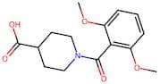1-(2,6-Dimethoxybenzoyl)piperidine-4-carboxylic acid