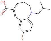 8-Bromo-1,2,3,4-tetrahydro-1-(2-methylpropyl)-1-benzazocine-5-carboxylic acid