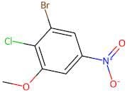 1-Bromo-2-chloro-3-methoxy-5-nitrobenzene