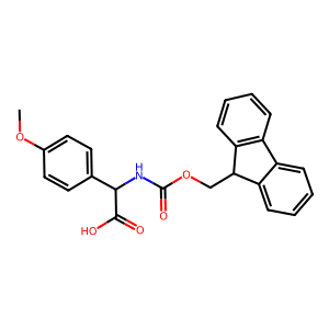 2-((((9H-Fluoren-9-yl)methoxy)carbonyl)amino)-2-(4-methoxyphenyl)acetic acid