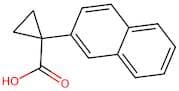 1-(Naphthalen-2-yl)cyclopropane-1-carboxylic acid