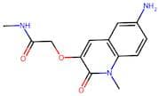 2-((6-Amino-1-methyl-2-oxo-1,2-dihydroquinolin-3-yl)oxy)-N-methylacetamide
