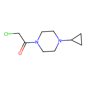 2-Chloro-1-(4-cyclopropyl-1-piperazinyl)ethanone