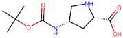 (2S,4S)-4-((tert-Butoxycarbonyl)amino)pyrrolidine-2-carboxylic acid