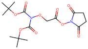 2,5-Dioxo-1-pyrrolidinyl 2-[[bis[(1,1-dimethylethoxy)carbonyl]amino]oxy]acetate