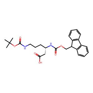 (S)-3-((((9H-Fluoren-9-yl)methoxy)carbonyl)amino)-6-((tert-butoxycarbonyl)amino)hexanoic acid
