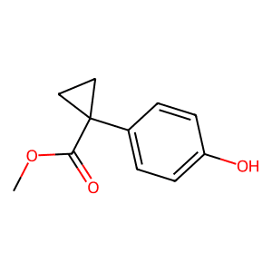 Methyl 1-(4-hydroxyphenyl)cyclopropane-1-carboxylate
