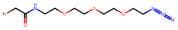 Bromoacetamido-PEG3-azide