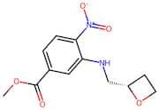 Methyl (S)-4-nitro-3-((oxetan-2-ylmethyl)amino)benzoate