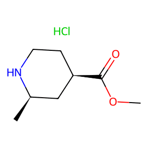 (2R,4R)-Methyl 2-methylpiperidine-4-carboxylate hydrochloride