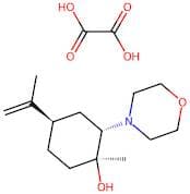 (1S,2S,4R)-1-methyl-2-morpholino-4-(prop-1-en-2-yl)cyclohexanol oxalate