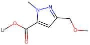 Lithium 3-(methoxymethyl)-1-methyl-1H-pyrazole-5-carboxylate