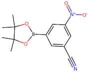 3-Nitro-5-(tetramethyl-1,3,2-dioxaborolan-2-yl)benzonitrile