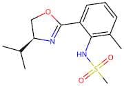 N-[2-[(4S)-4,5-Dihydro-4-(1-methylethyl)-2-oxazolyl]-6-methylphenyl]methanesulfonamide
