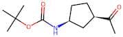 1-((3S,1R)-3-tert-Butoxycarbonyl-aminocyclopentyl)-1-ethanone