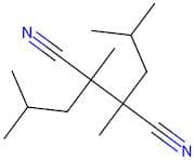 2,3-Dimethyl-2,3-bis(2-methylpropyl)-succinonitrile