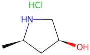 (3S,5R)-5-Methylpyrrolidin-3-ol hydrochloride