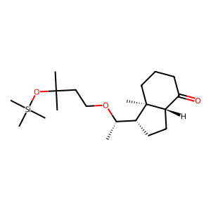 (1S,3aR,7aR)-7a-methyl-1-((S)-1-(3-methyl-3-((trimethylsilyl)oxy)butoxy)ethyl)octahydro-4H-inden-4…