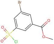 Methyl 3-bromo-5-(chlorosulfonyl)benzoate