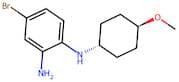 rel-4-Bromo-N1-((1r,4r)-4-methoxycyclohexyl)benzene-1,2-diamine