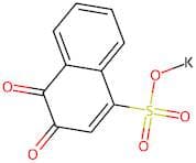 Potassium 1,2-naphthoquinone-4-sulphonate