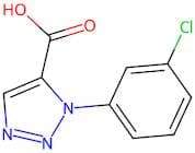 1-(3-Chlorophenyl)-1H-1,2,3-triazole-5-carboxylic acid
