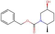 (2R,5S)-Benzyl 5-hydroxy-2-methylpiperidine-1-carboxylate
