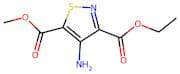 3-Ethyl 5-methyl 4-aminoisothiazole-3,5-dicarboxylate