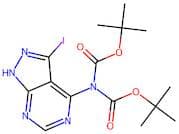 Imidodicarbonic acid, 2-(3-iodo-1H-pyrazolo[3,4-d]pyrimidin-4-yl)-, 1,3-bis(1,1-dimethylethyl) est…