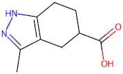 3-Methyl-4,5,6,7-tetrahydro-2H-indazole-5-carboxylic acid