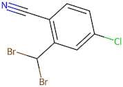 4-Chloro-2-(dibromomethyl)benzonitrile