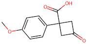 1-(4-Methoxyphenyl)-3-oxocyclobutane-1-carboxylic acid