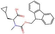 (S)-2-(N-Fmoc-N-methyl-amino)-3-cyclopropylpropanoic acid