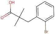 3-(2-Bromophenyl)-2,2-dimethylpropanoic acid