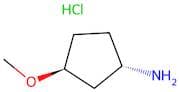 rel-(1S,3S)-3-Methoxycyclopentan-1-amine hydrochloride