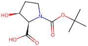 (2R,3S)-1-[(tert-Butoxy)carbonyl]-3-hydroxypyrrolidine-2-carboxylic acid
