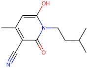 6-Hydroxy-1-isopentyl-4-methyl-2-oxo-1,2-dihydropyridine-3-carbonitrile