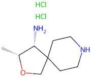 (3R,4R)-3-Methyl-2-oxa-8-azaspiro[4.5]decan-4-amine dihydrochloride