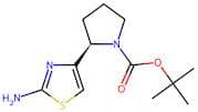 tert-Butyl (r)-2-(2-aminothiazol-4-yl)pyrrolidine-1-carboxylate