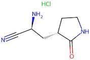 (S)-2-Amino-3-((S)-2-oxopyrrolidin-3-yl)propanenitrile hydrochloride