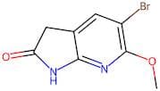 5-Bromo-6-methoxy-1,3-dihydropyrrolo[2,3-b]pyridin-2-one